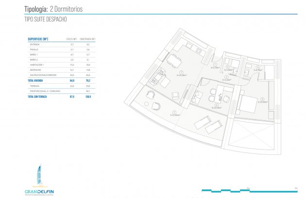 Nieuwbouw - Appartement -
Benidorm