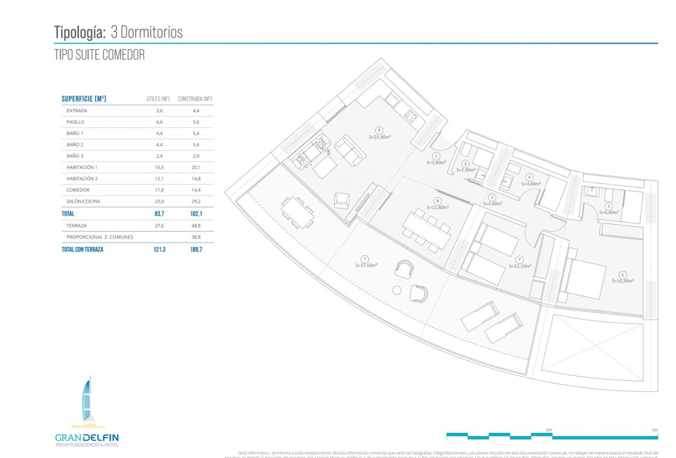 Nieuwbouw - Appartement -
Benidorm