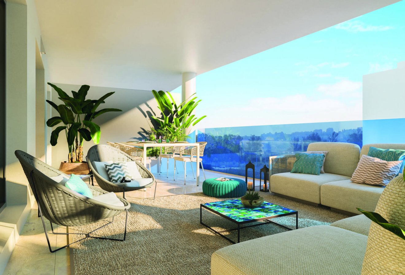 New Build - Apartment / flat -
Las Lagunas de Mijas