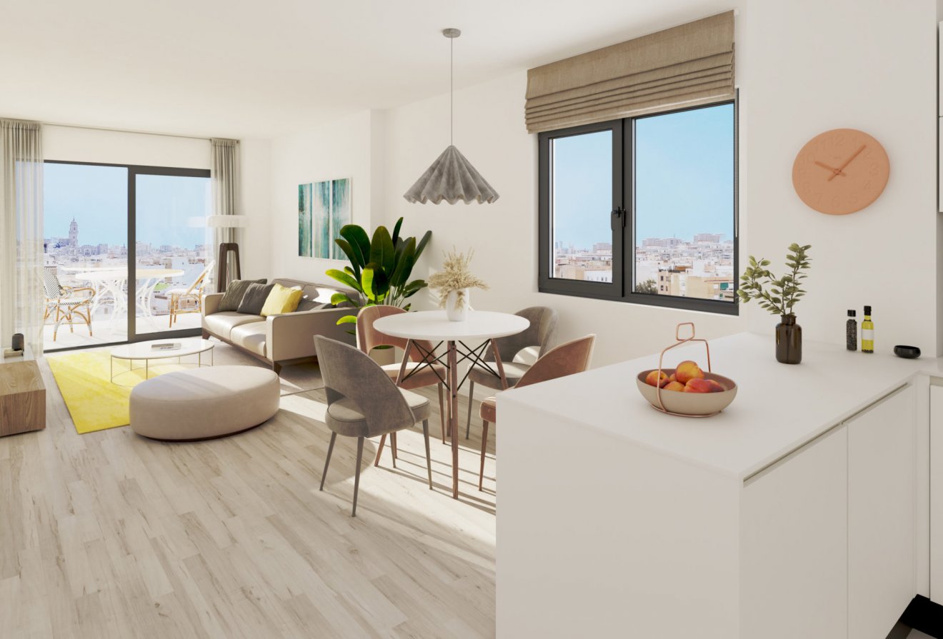 Nieuwbouw  - Appartement -
Málaga