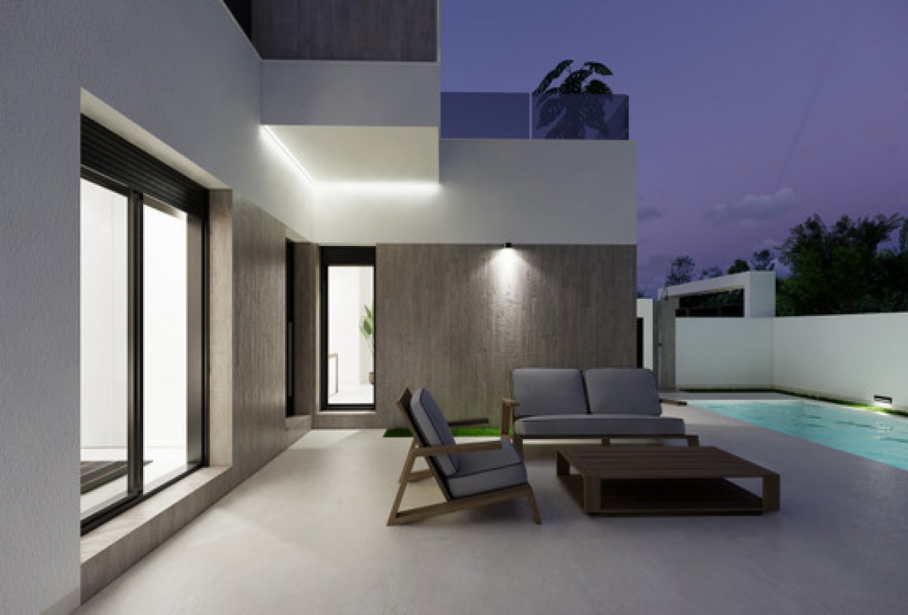 Nieuwbouw  - Geschakelde woning -
San Fulgencio