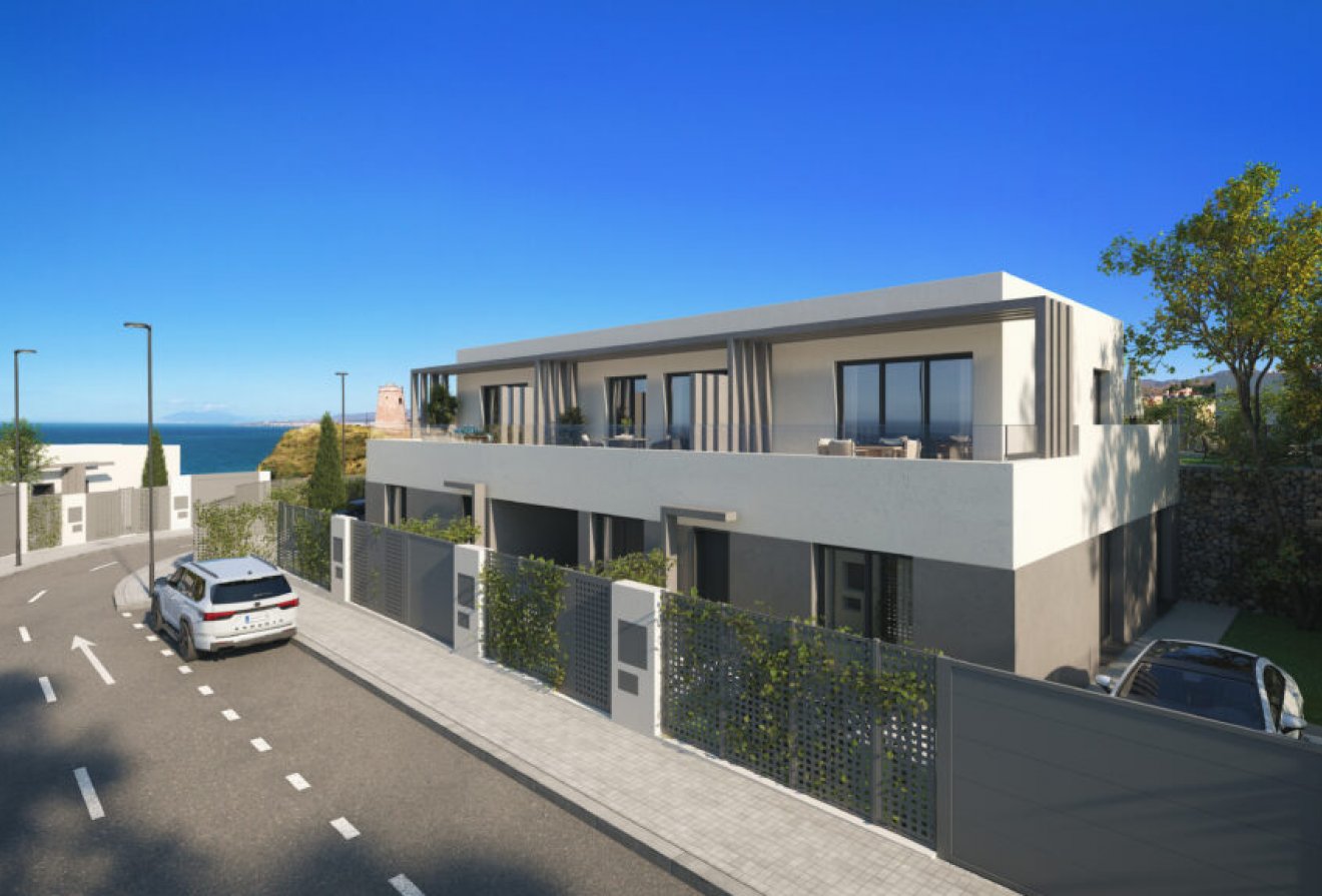 Nieuwbouw - Geschakelde woning -
Algarrobo
