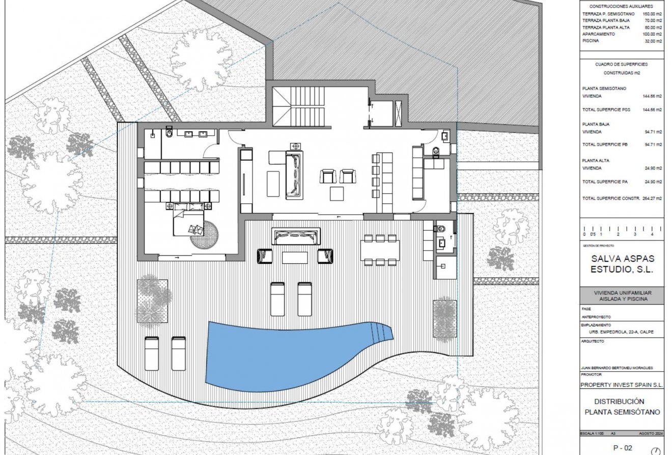 Herverkoop - Villa -
Calpe - Empedrola