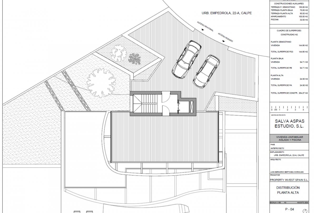Herverkoop - Villa -
Calpe - Empedrola
