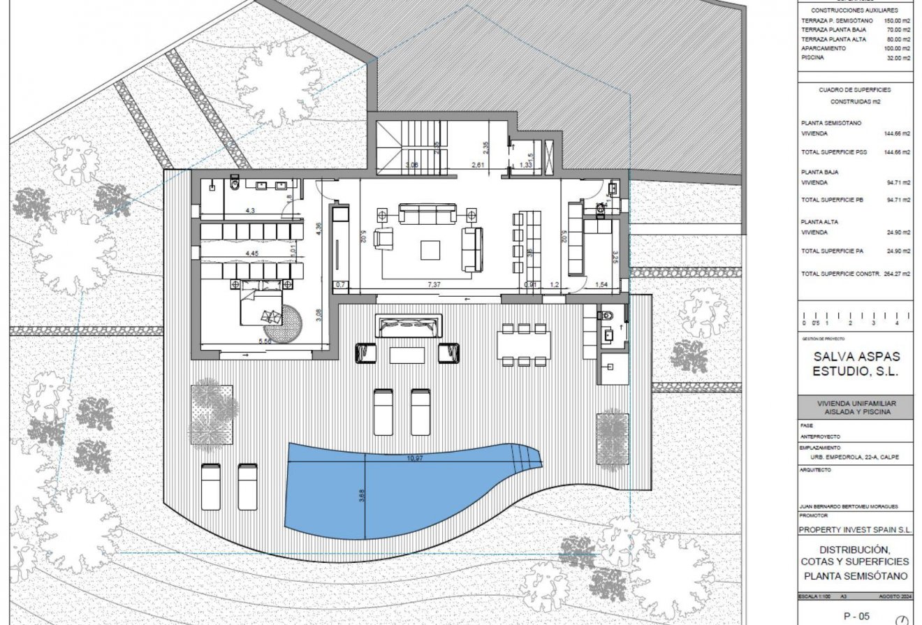 Herverkoop - Villa -
Calpe - Empedrola