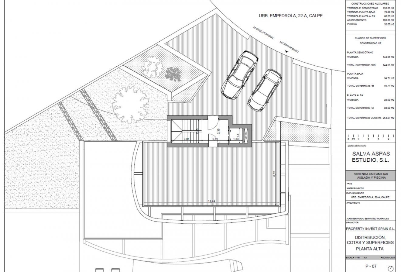 Herverkoop - Villa -
Calpe - Empedrola