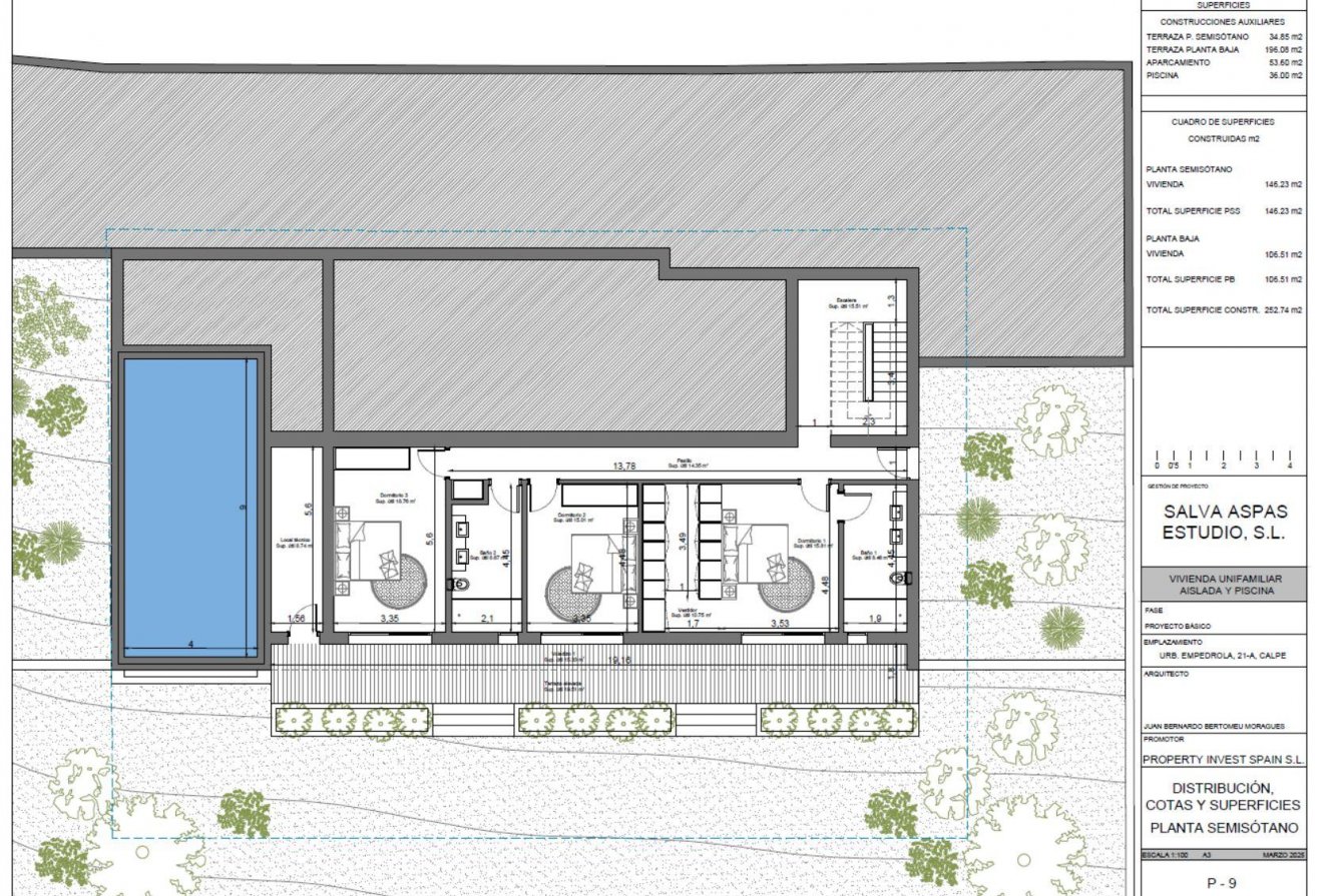 Herverkoop - Villa -
Calpe - Empedrola