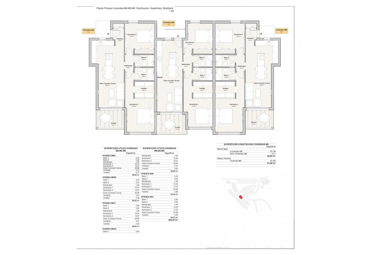 Nieuwbouw  - Appartement -
Mojacar - Playa De Macenas