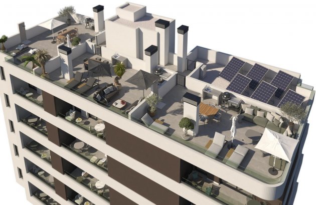 Nieuwbouw  - Appartement -
Santa Pola - pueblo