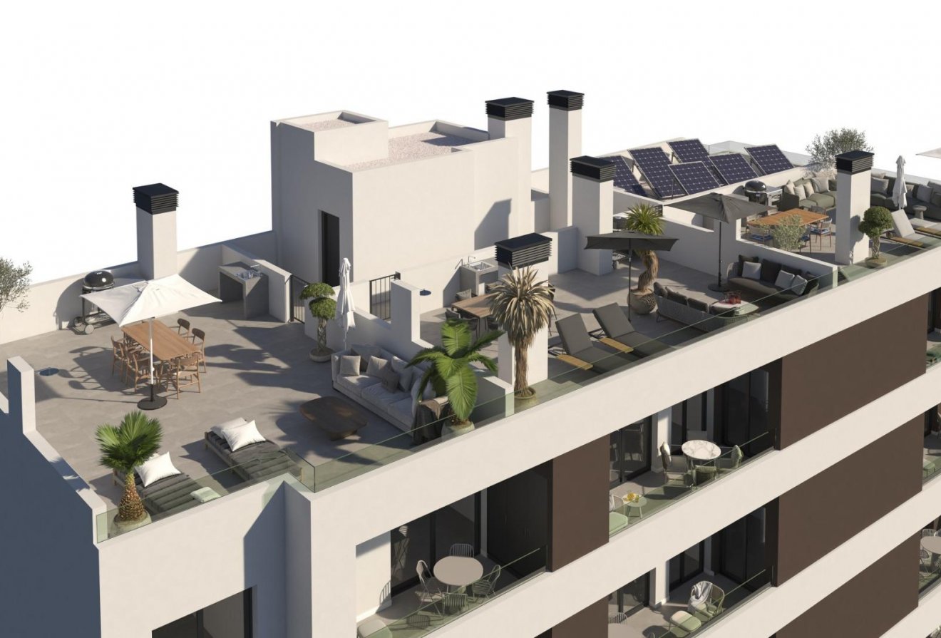 Nieuwbouw  - Appartement -
Santa Pola - pueblo