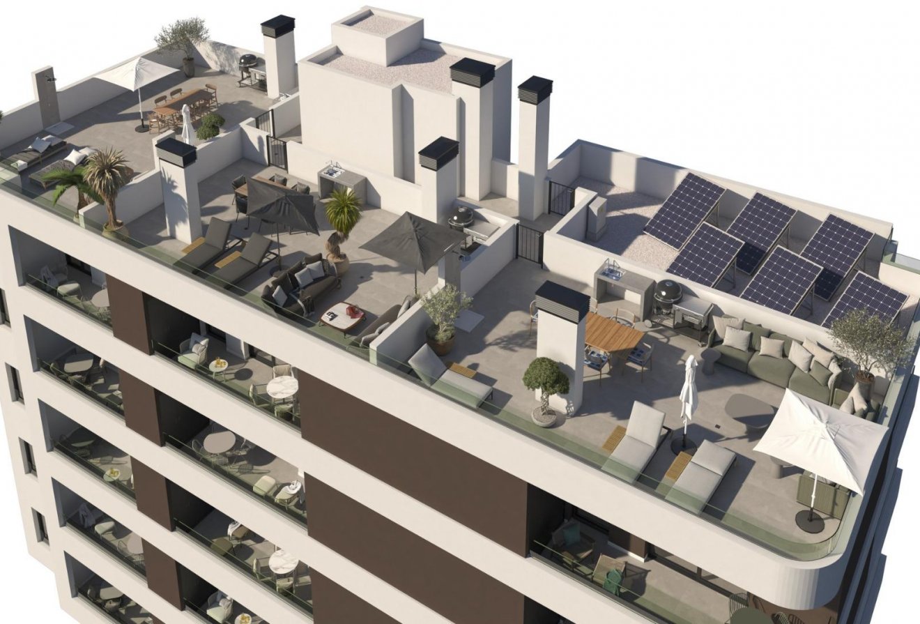 Nieuwbouw  - Penthouse -
Santa Pola - pueblo