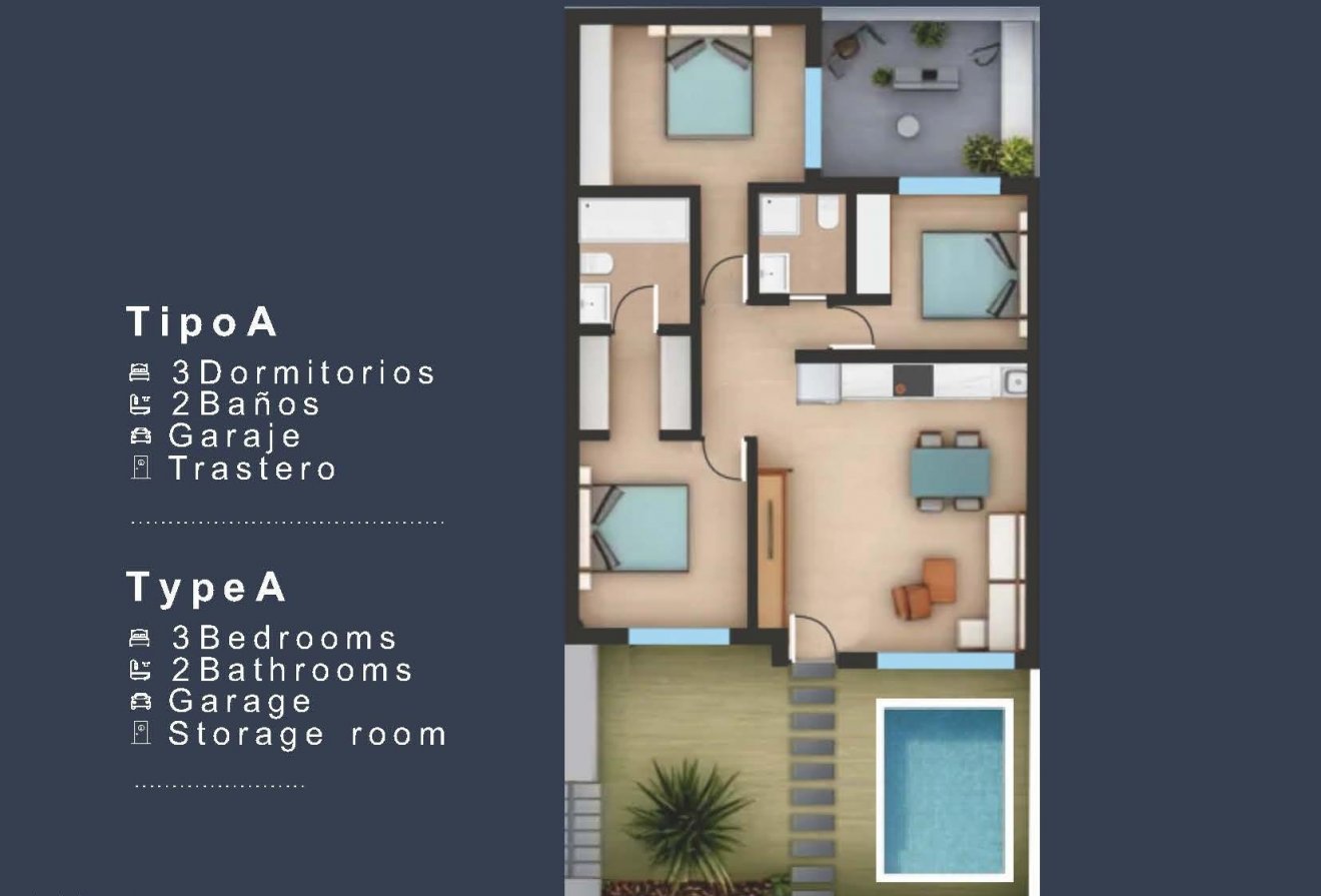 Nieuwbouw  - Appartement -
San Pedro del Pinatar - Los Pinos