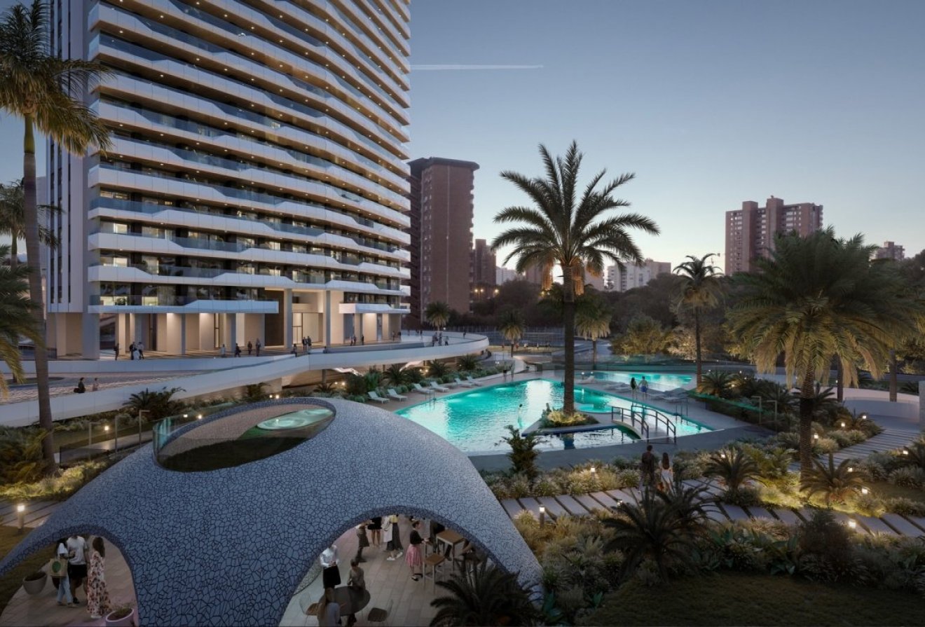 Nieuwbouw  - Appartement -
Benidorm - Poniente