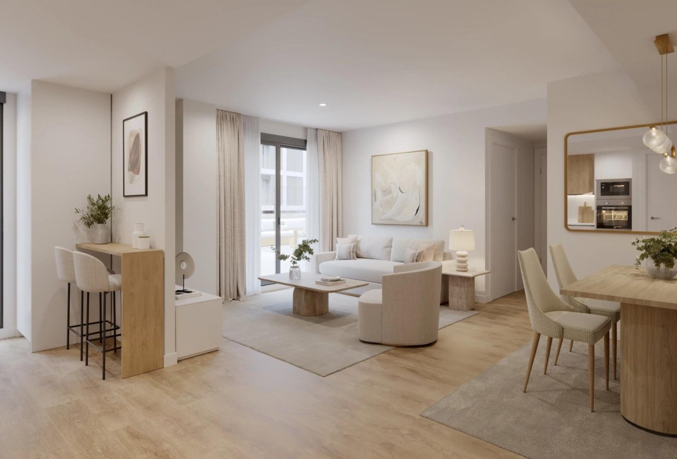 Nieuwbouw  - Appartement -
Alicante - San Agustín