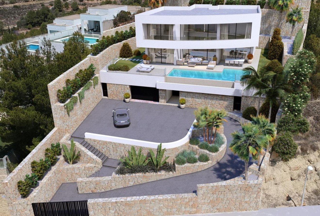 Nieuwbouw  - Villa -
Calpe - Empedrola