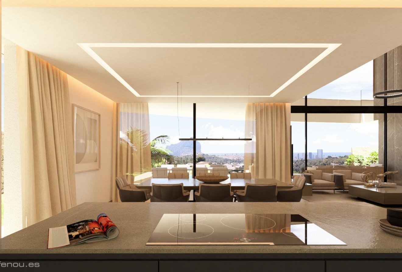 Nieuwbouw  - Villa -
Calpe - Empedrola