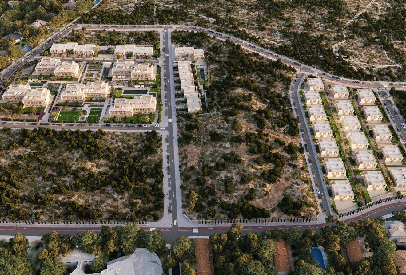 Nieuwbouw  - Geschakelde woning -
Godella - Campolivar