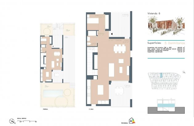 Nieuwbouw  - Geschakelde woning -
Godella - Campolivar