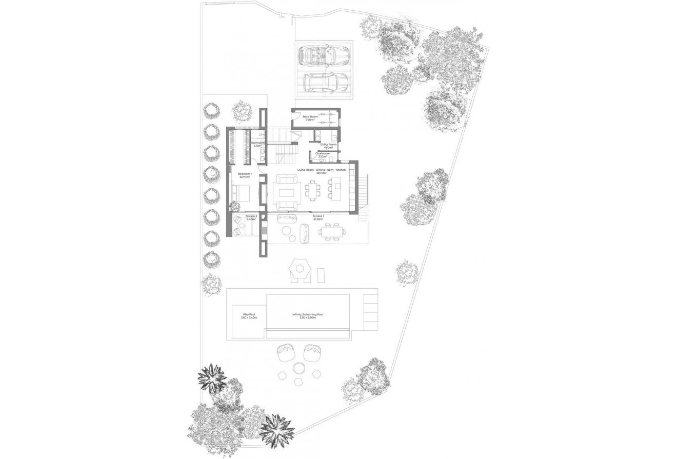 Nieuwbouw - Villa -
Cuevas del Almanzora - Desert Springs Golf Club