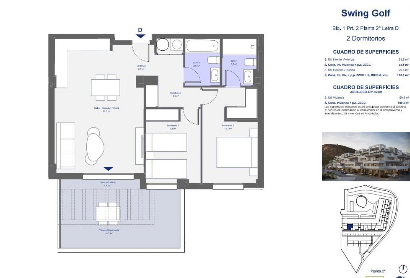 Nieuwbouw  - Appartement -
Pulpí - Aguilón Golf