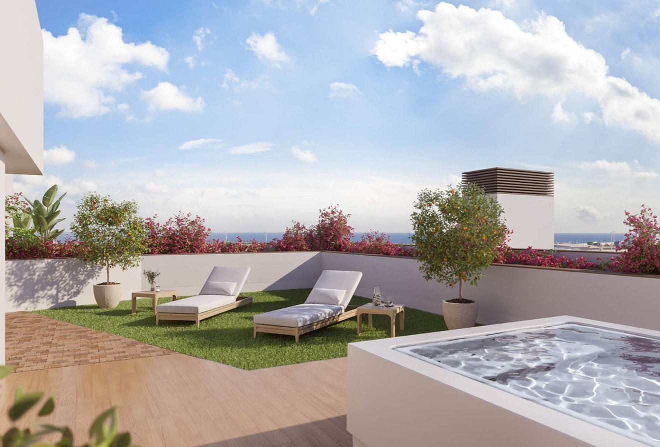Nieuwbouw  - Penthouse -
Alicante - Benalua