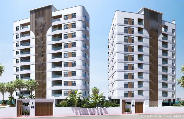 Nieuwbouw  - Appartement -
La Manga del Mar Menor