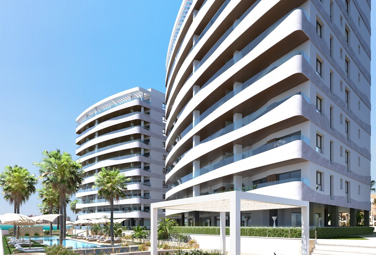 Nieuwbouw  - Appartement -
La Manga del Mar Menor