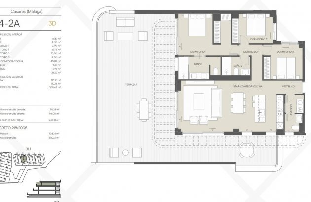 Nieuwbouw  - Penthouse -
Casares - Casares Golf