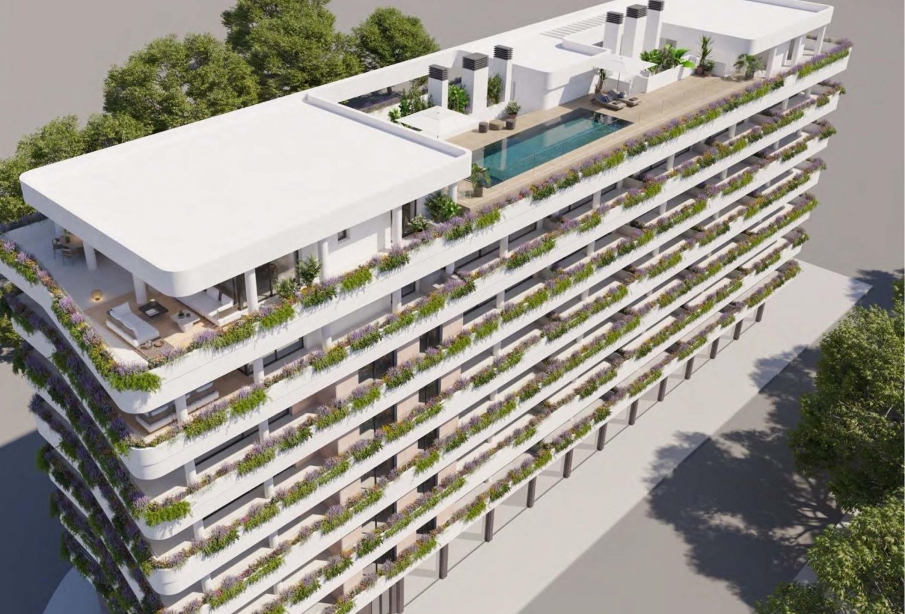 Nieuwbouw  - Penthouse -
Estepona - Parque Central