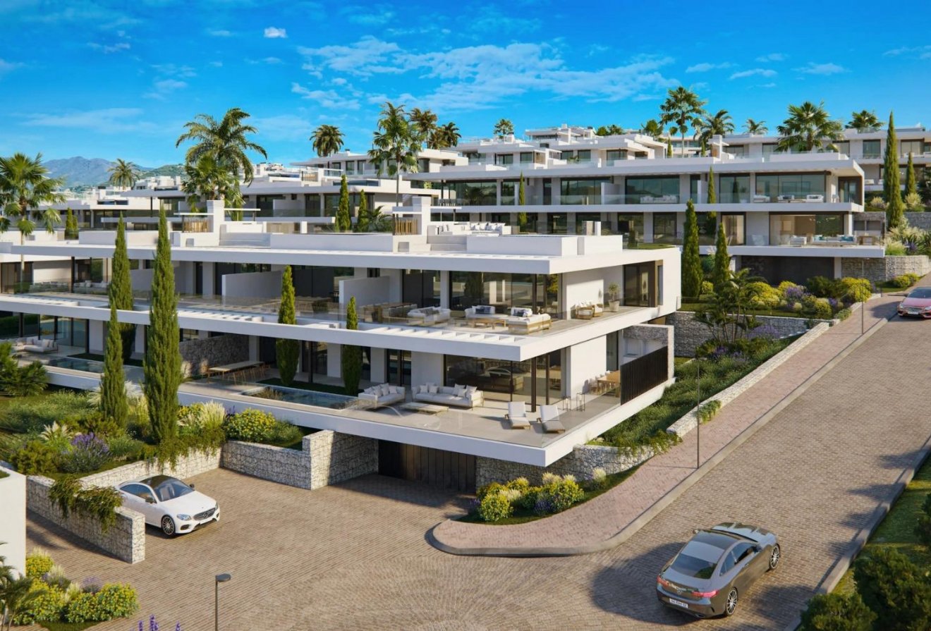 Nieuwbouw  - Geschakelde woning -
Marbella - Santa Clara Golf