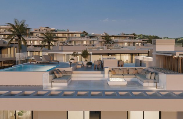 Nieuwbouw  - Geschakelde woning -
Marbella - Santa Clara Golf