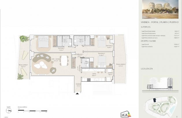 Nieuwbouw  - Appartement -
Málaga - Playa de Sacaba