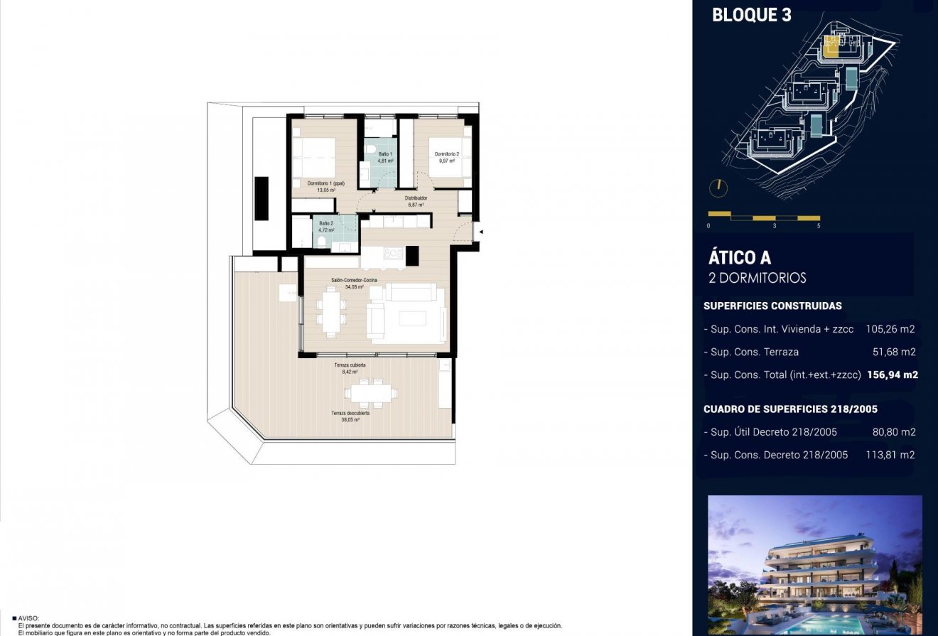 Nieuwbouw  - Penthouse -
Fuengirola - Higueron