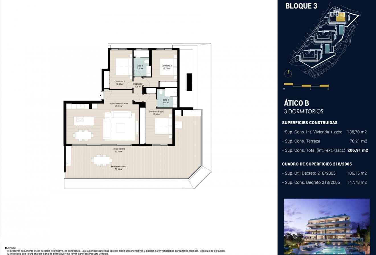 Nieuwbouw  - Penthouse -
Fuengirola - Higueron