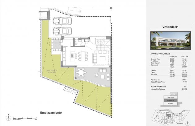 Nieuwbouw  - Geschakelde woning -
Mijas - Urb. Riviera Sol