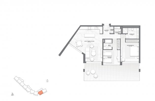 Nieuwbouw  - Appartement -
Casares - Finca Cortesín