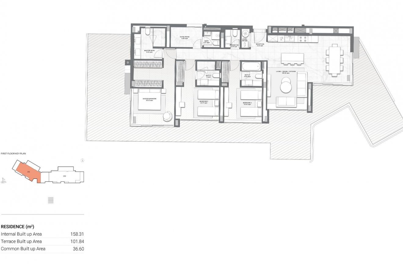 Nieuwbouw  - Penthouse -
Casares - Finca Cortesín