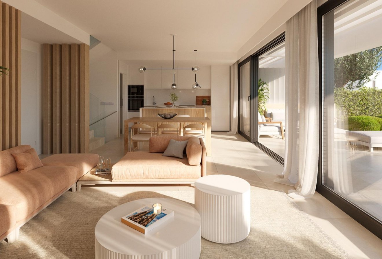 Nieuwbouw  - Geschakelde woning -
Estepona - Atalaya Golf