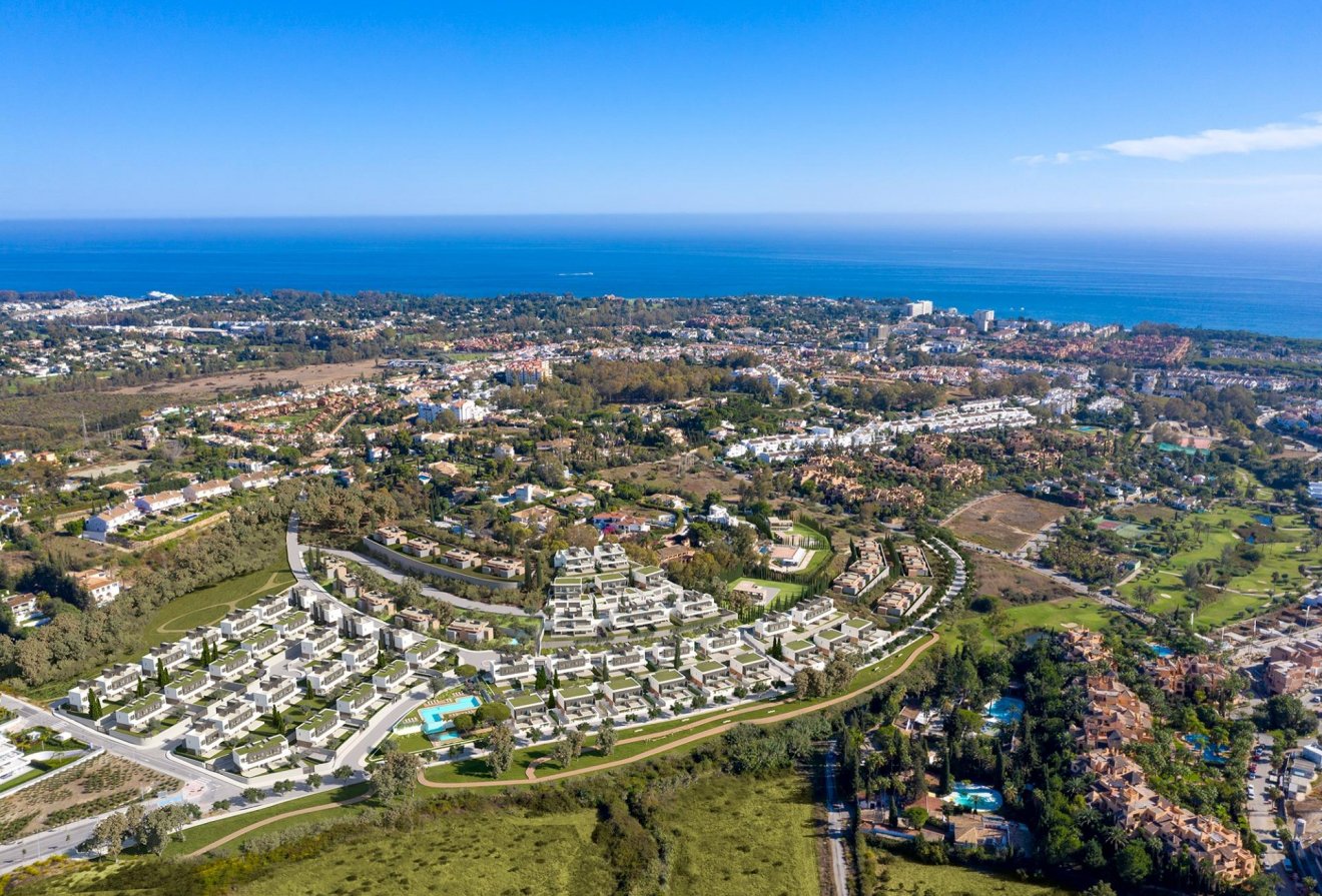 Nieuwbouw  - Geschakelde woning -
Estepona - Atalaya Golf