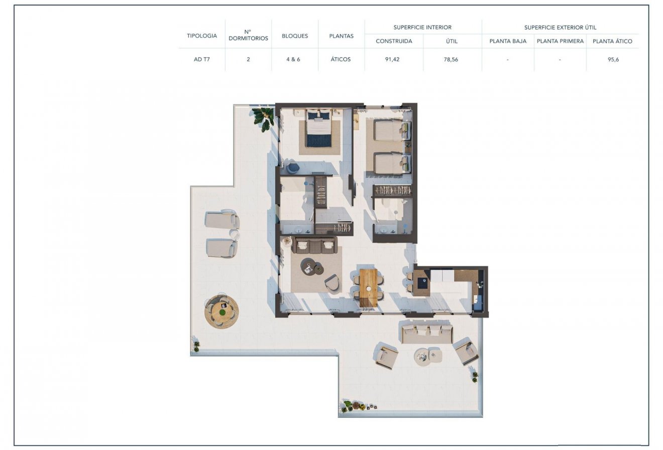 Nieuwbouw  - Penthouse -
Casares - Camarate