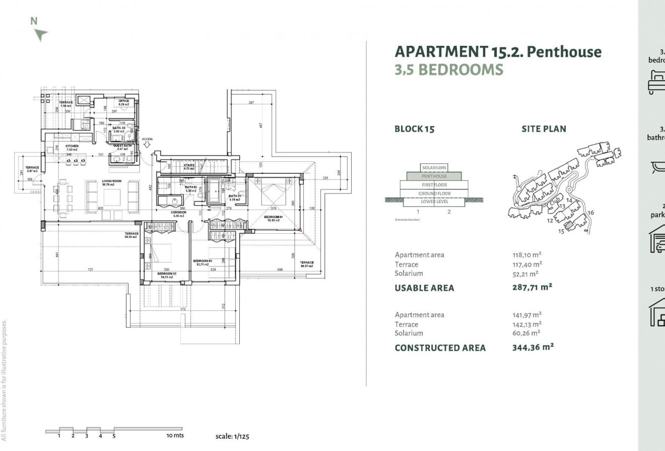 Nieuwbouw - Penthouse -
Benahavís - Parque Botanico
