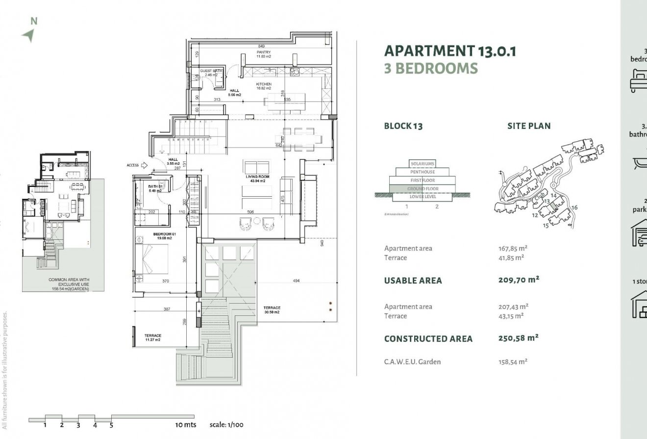 Nieuwbouw  - Appartement -
Benahavís - Parque Botanico