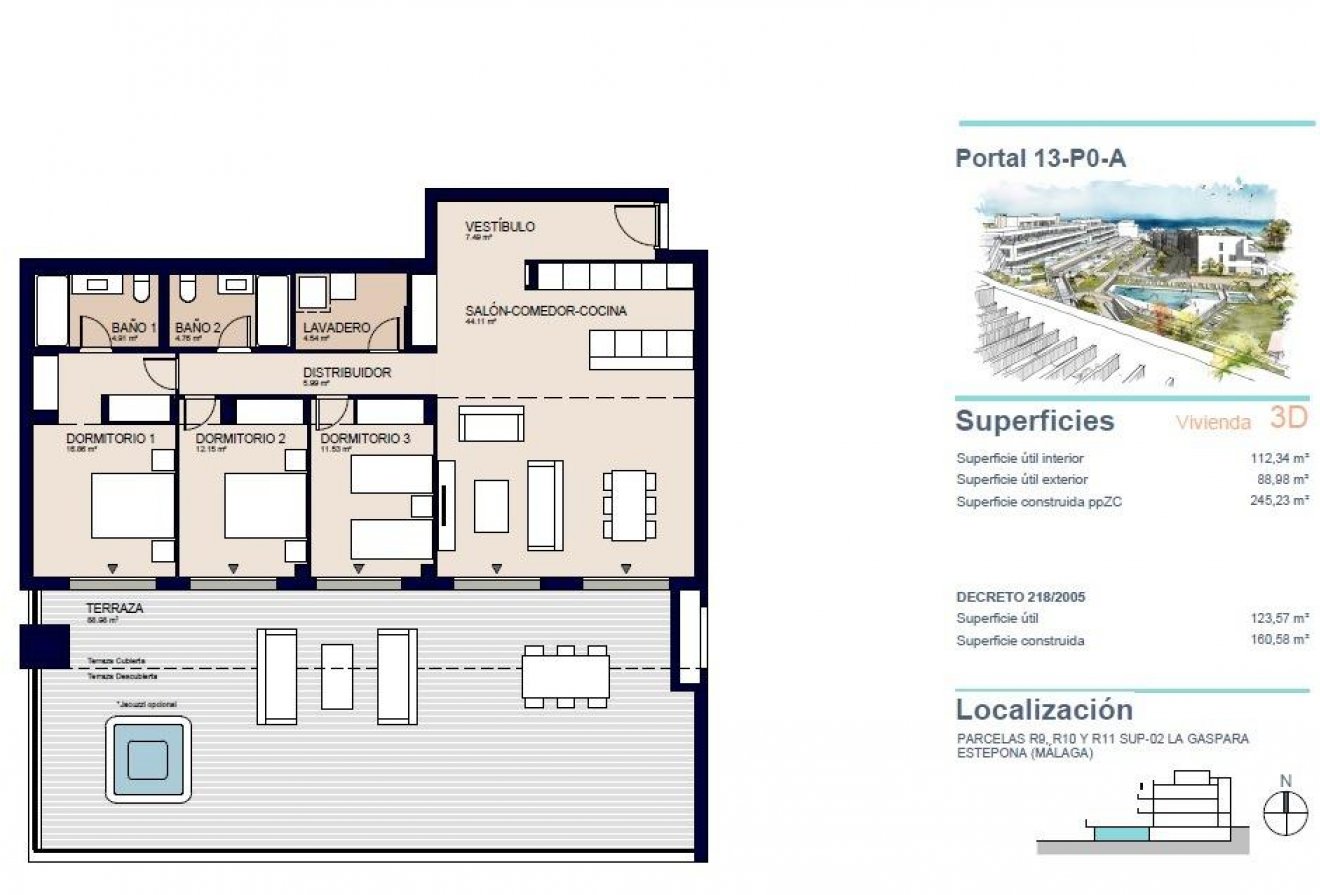 Nieuwbouw  - Appartement -
Estepona - Urb. La Gaspara