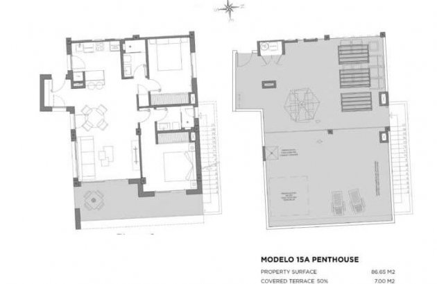 Nieuwbouw - Penthouse -
Los Alcázares - Parque Diana