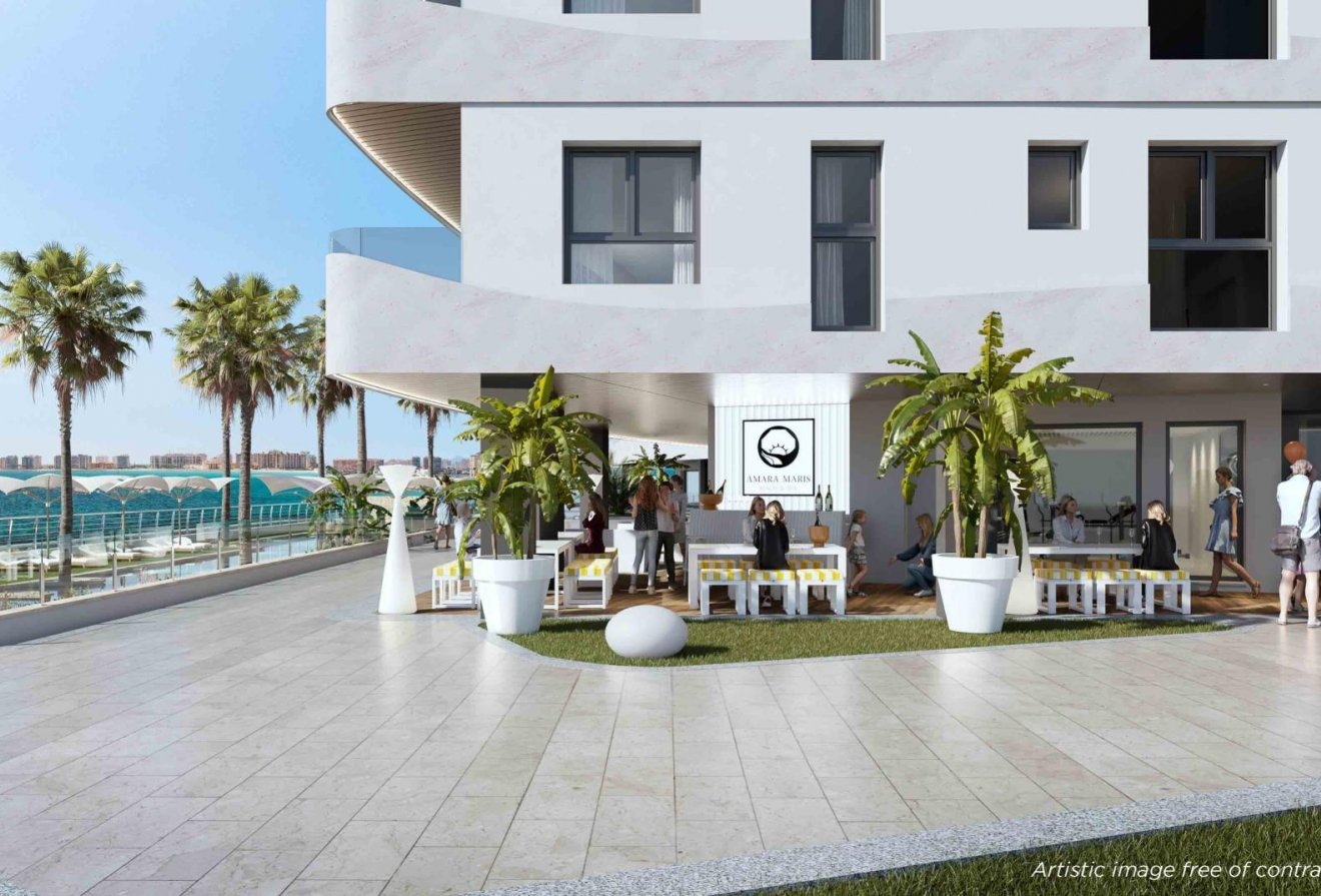Nieuwbouw - Appartement -
La Manga del Mar Menor - Veneziola