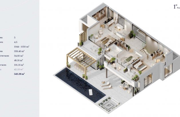 Nieuwbouw  - Villa -
Estepona - Bel Air