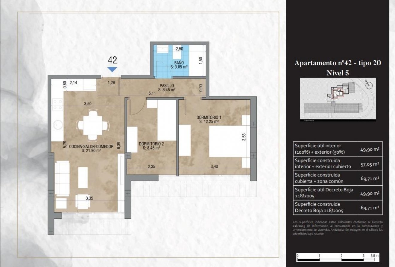 Nieuwbouw  - Penthouse -
Monachil - Sierra Nevada Ski