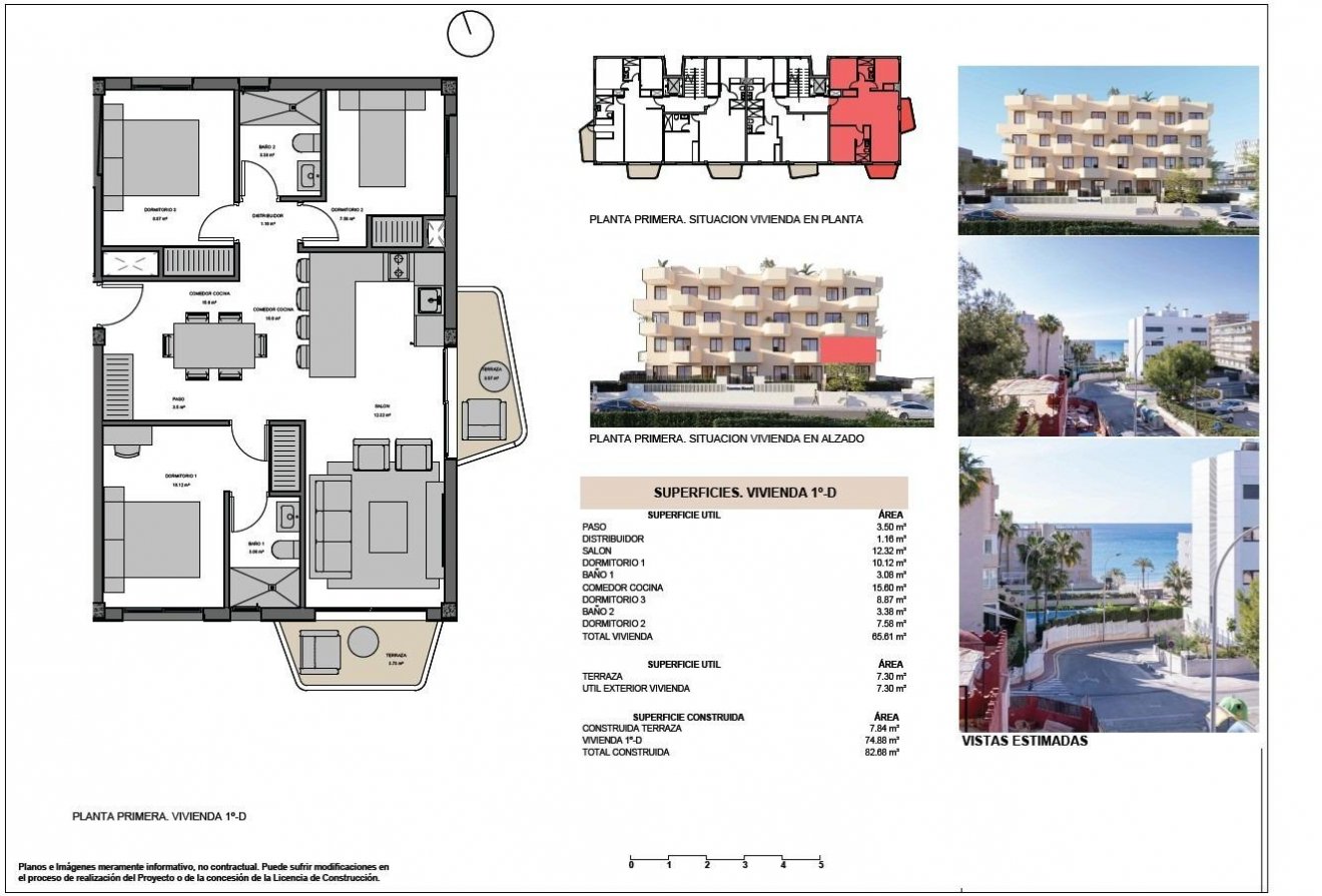 Nieuwbouw  - Appartement -
El Campello - Muchavista