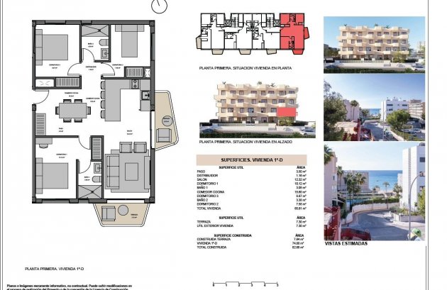 Nieuwbouw  - Appartement -
El Campello - Muchavista