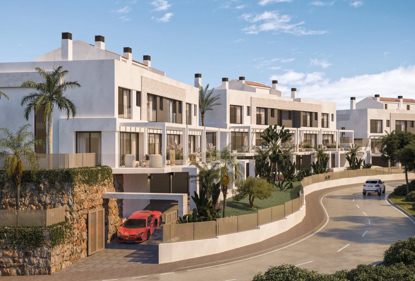 Nieuwbouw  - Geschakelde woning -
Mijas